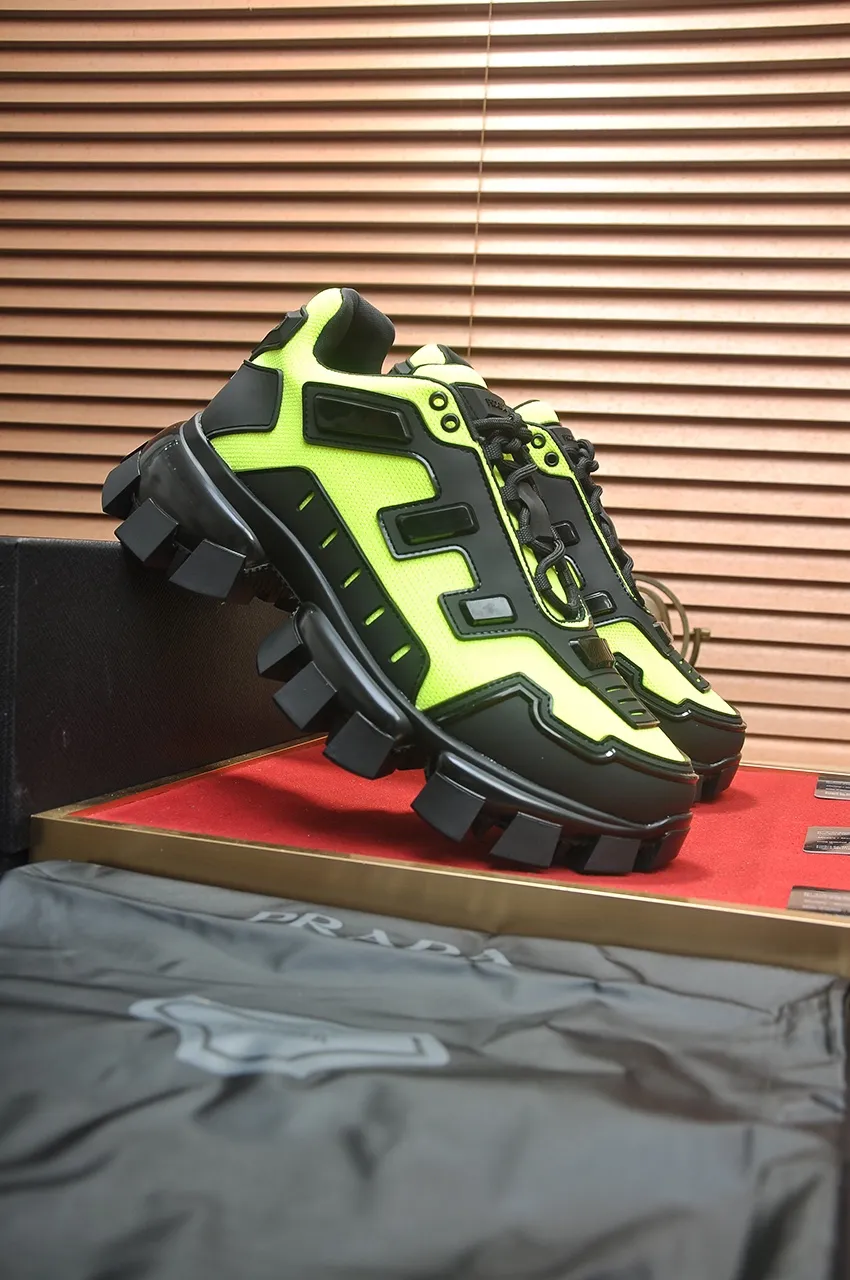 Men's shoes 💰620💶[PRADA] Top original items, new seasonal styles, high quality original items, top original breathable fabric + imported glue, imported stretch fabric inside with original cowhide foot pads, original air cushion outsole! Quality guaranteed! Code 38-45 (45 customized)